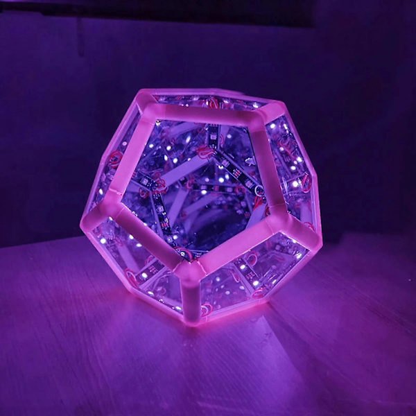 Infinitex Dodekaeder Färgkonstlampa