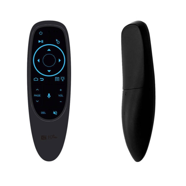 G10s Pro Voice Remote Air-Mouse Remote, 2.4G langaton kaukosäädin 6-akselis gyroskoopilla ja IR-oppimisella