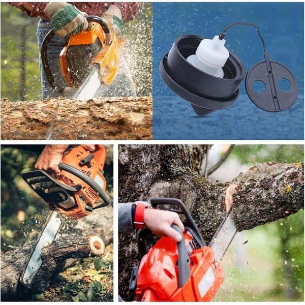 2-delt brændstoftankdæksel til STIHL FS38 FS45 FS55 FS56 FS80 FS81 FS85 FS88 FS120
