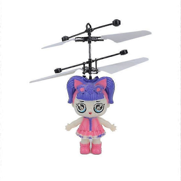 Legetøjs Induktionsflyvende Helikopter Speed Drone Legetøj BLÅ COD KK5555-God Pikachu