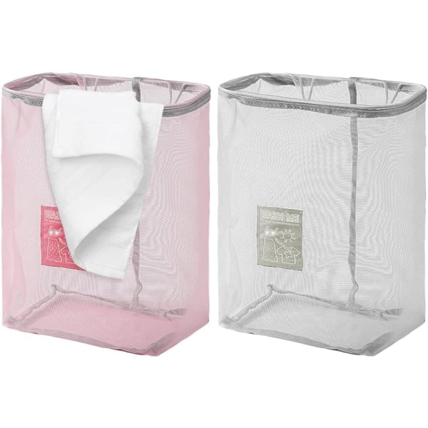 2 pcs Basket Foldable linen basket Dirty linen basket, for storing clothes and toys