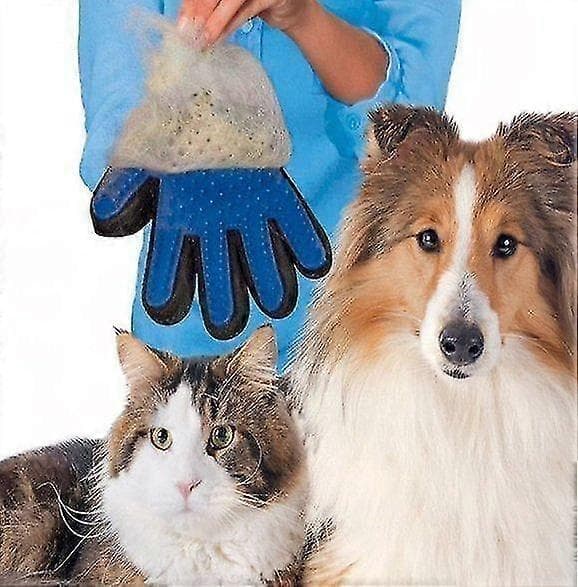 True Touch - Borsthandske - Hund - Katt Höger Hand - Rosa Tw