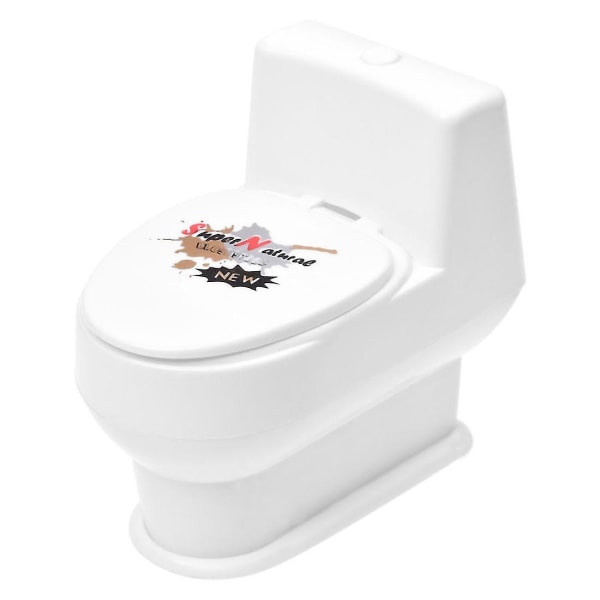 Hvid Mini Sjov Sjovt Toilet Børn Overnaturligt Vandlegetøj