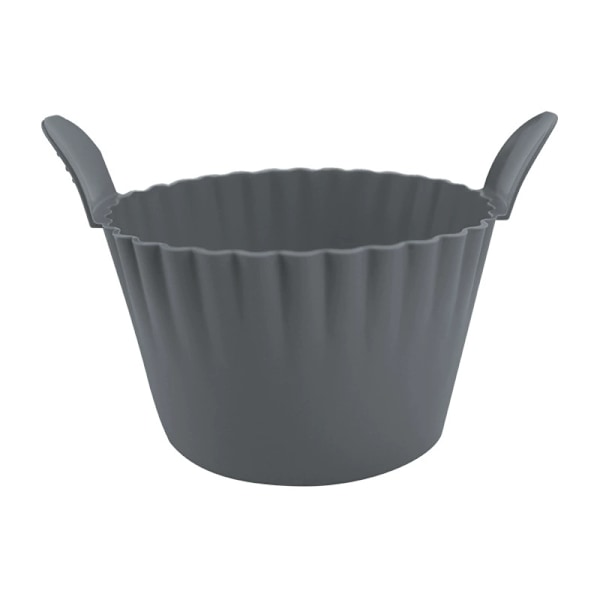 Ramekiner för Air Fryer, Äggformar för Air Fryer, Stora Muffinformar för Air Fryer (6-pack), Grå