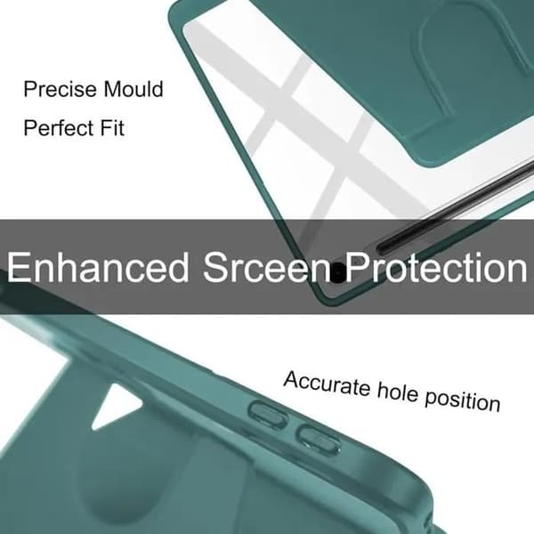 Etui til Samsung Galaxy Tab S10 FE Plus 13.1\" Etui med Penholder & Roterende Stand PU Læder + Akryl