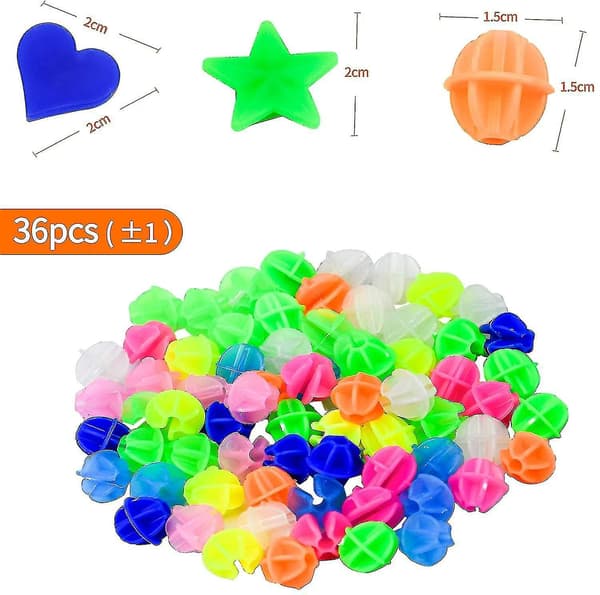 144 stk. eikeperler til sykkel, dekorasjoner til sykkelhjul i plast