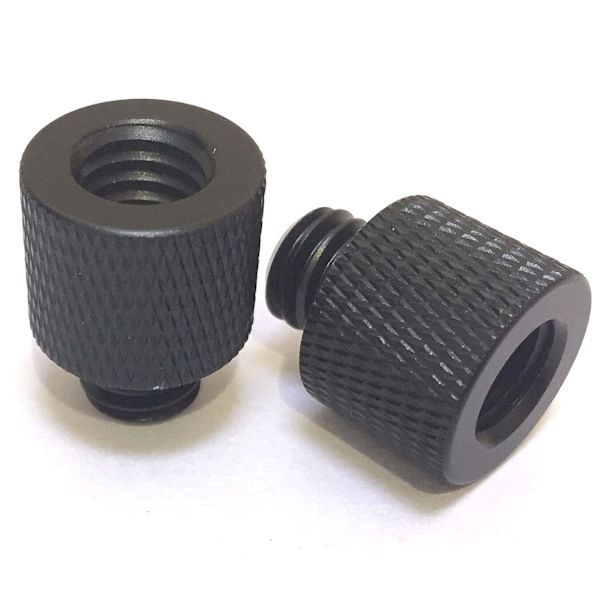 2x W1 3/8 hane till 3/8 hona 21mm digitalkamera stativ skruvadapter plattform blixtfäste ljus varm sko skjuta om sändningsbasanslutning