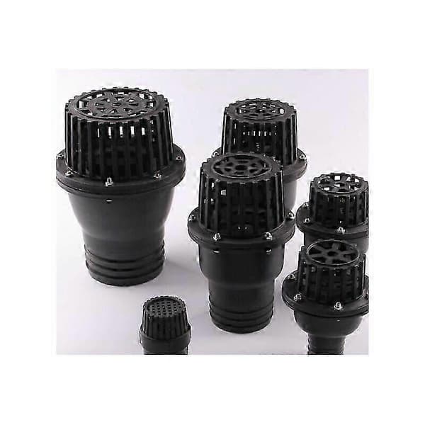 Kontraventil Vandpumpe bundventil kontraventil 3 tommer plastik bundventil brusehoved ydre diameter 75MM 2 stk
