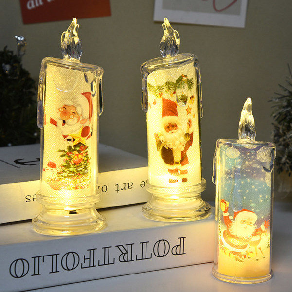 Søte Juletema LED Lysdekorasjoner Personlige Julefestdekorasjoner for Chirtama's Fest 9