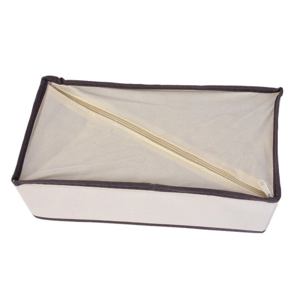 Underwear opbevaringsboks Strømper opbevaringspose 6 grid(1PC)