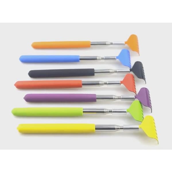 2 stk. Teleskopisk Rygkradser - Flere farver multicolor