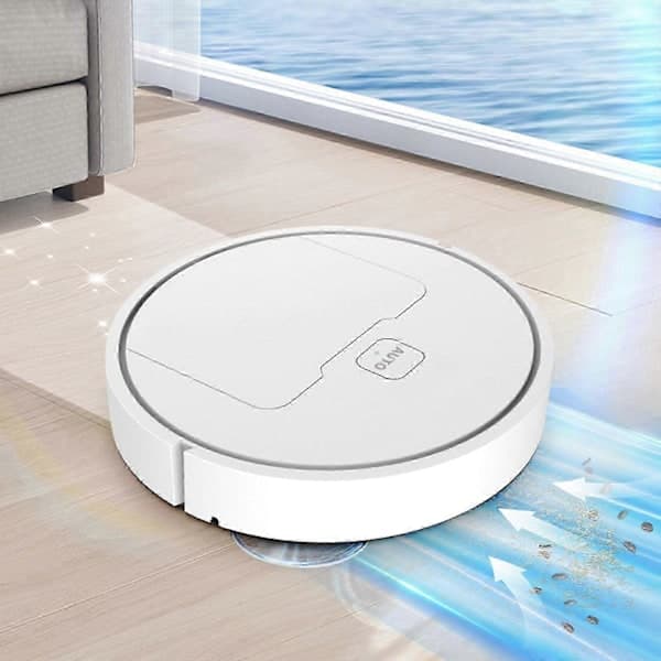 3-i-1 Moppende Robotstøvsuger Med Tidsplan Wi-fi/app Selvoppladende Robotstøvsuger Flye242583 White