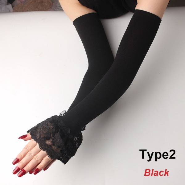 Naisten käsivarsien hihat black Type2-Type2