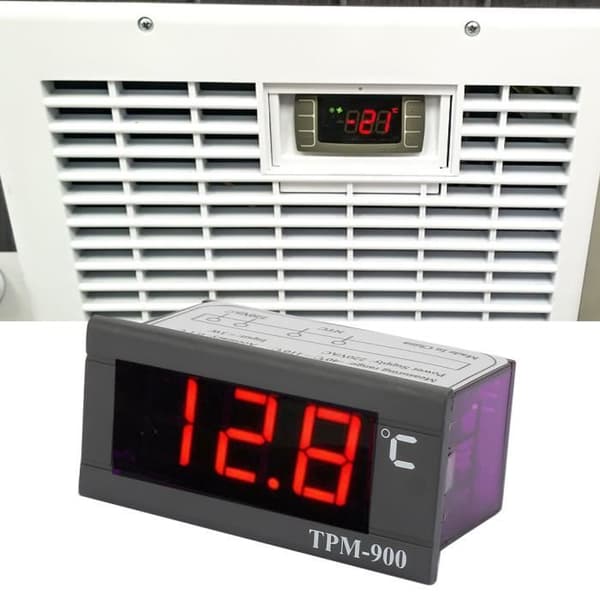 Digital temperaturregulator - TPM-900 - 220V - Hög precision - Brett mätområde