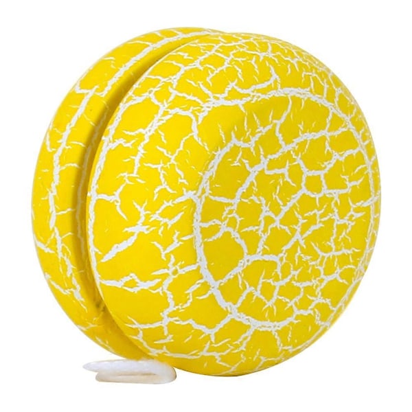 1 st Trä Yoyo Leksak Söt Yoyo Boll Leksaker för Barn Småbarn (Gul)