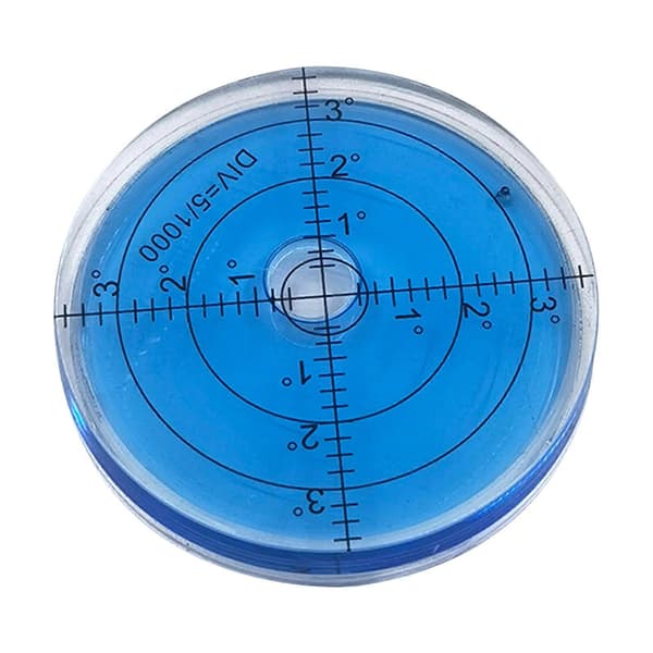 Golf Reader Pro Putt Golfbollsmärke Rund Bubbelnivå Hög Precision Golf Putting Hjälpmedel Blue
