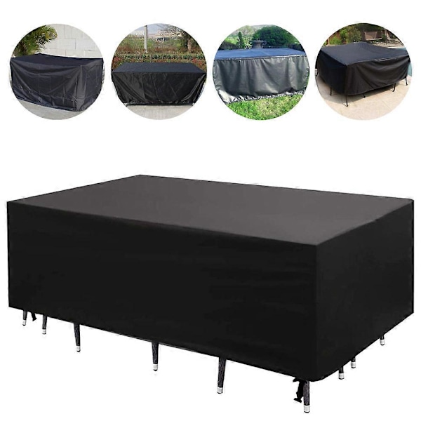 Puutarhapöydän suojapeitteet Puutarhakalusteiden suojapeitteet Suojapeite Puutarhan ulkokalustesarjan peite 350x260x90cm