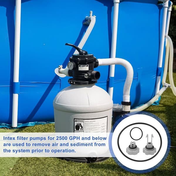 Intex poolpumpspackning, reparationssats för poolpumpspackning, poolpumpsdelar