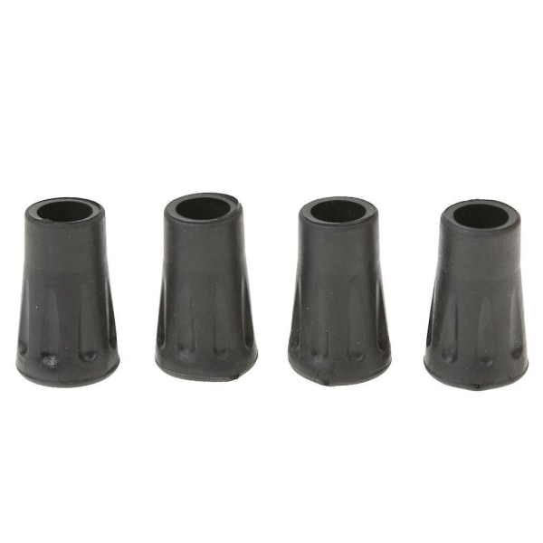 4 Stk Erstatningsgummispisser Ende For Vandringstav Vandring Trekkingstaver 4cm