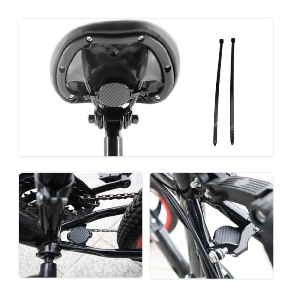 Anti-tyveri AirTag-holder til cykel Sort Sort