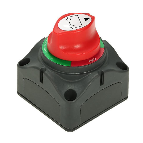 12V/24V kaksoisakun valintakytkin 300A akun pääkytkin 4-asentoinen kytkinvalitsin autoon RV