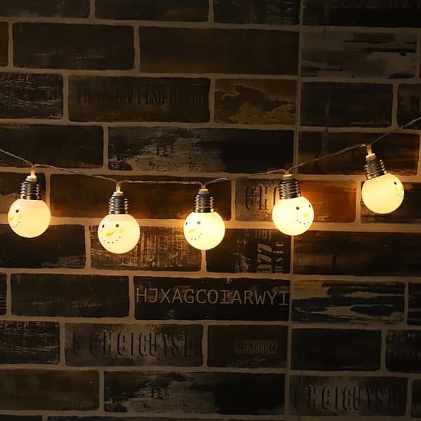 Joulukoristelamppu Led-valoketju (2 m 10 lamppua)