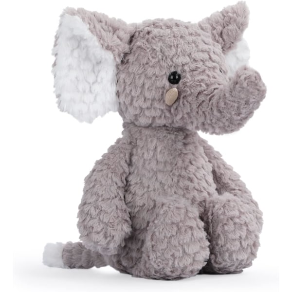 Elefant plys legetøj, 35 cm dukke ting Dyre børne kram plys fødselsdag, Lil Grey Elephant