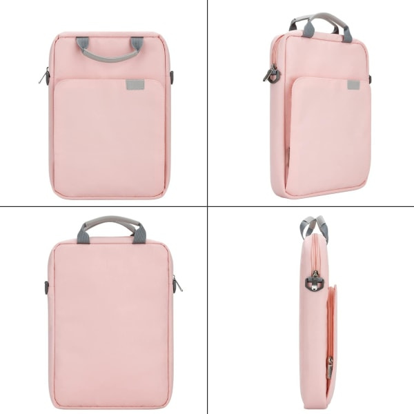 13 tuuman kannettavan tietokoneen kotelo olkahihnalla ja kahvalla, kotelo 13,3 tuuman Apple Macbook Airille, Mac Prolle pehmusteella
