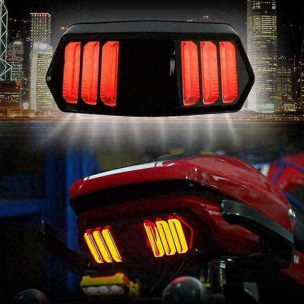 LED Bagbremse Baglygte Blinklys til Honda Grom 125 MSX