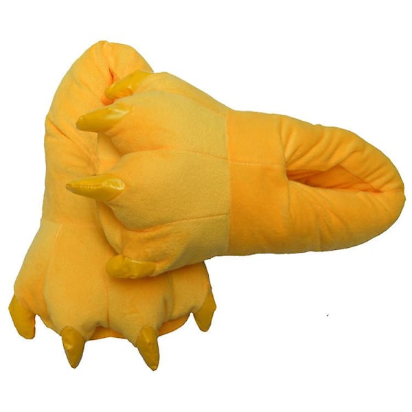 1 Par Tofflor Bekväma Dam yellow