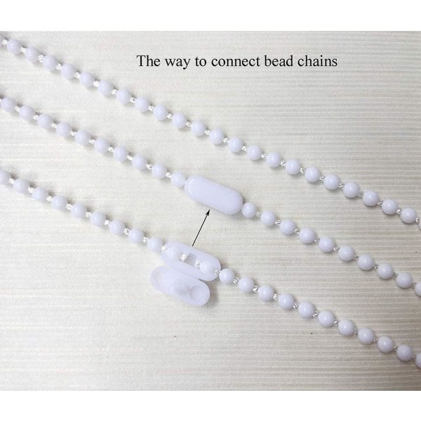 (10 meters) With 10 connectors for roller blind, pearl chain, vertical