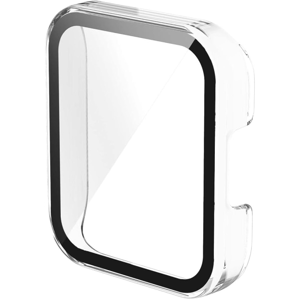 Beskyttende hærdet glas hårdt pc-cover til Redmi Watch 2 Lite Smart Watch Screen Shell Protector Stødsikker ur Bumper Shell cover Protector