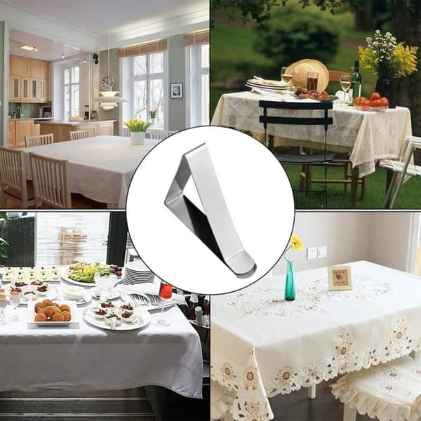 24 delar dukklämmor för utomhusbruk, Lnox dukklämmor, glider eller faller inte, perfekt för blåsiga dagar