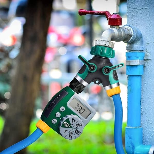 Sett med 3 sinklegering Y-splittere + kranfordeler (europeisk standard) (1 til 2)
