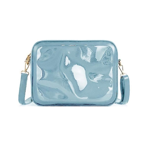 Dam Crossbody Bag i Japansk Stil, Tonårs Ita Bag, Flickor-Lolita Axelväska Ins Sky Blue