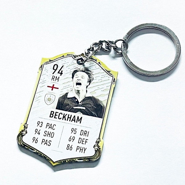 Jalkapallojoukkueen avaimenperä MM-kisat akryyliriipus keychain c loriad 96