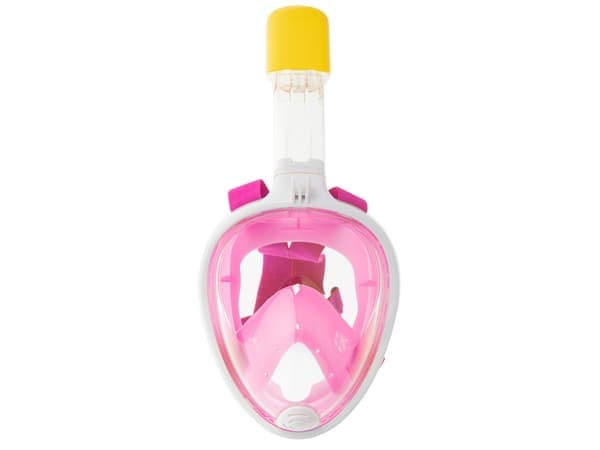 Full Face Snorkel Mask - Snorkling S/M Rosa
