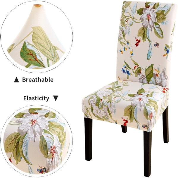 Dining Chair Slipcover Stretch 4 pieces Universal Chair Cover Pri