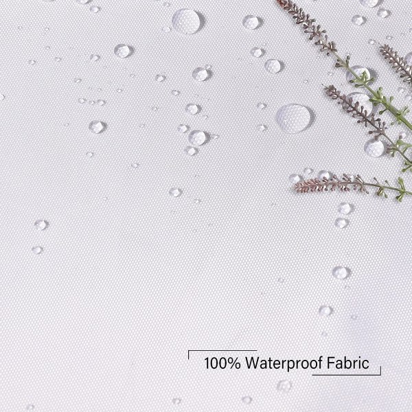 Dusjgardin – 180 x 180 cm muggsikker, vektet hem polyesterstoff vannavstøtende, baderomsgardiner med dusjgardinring i plast