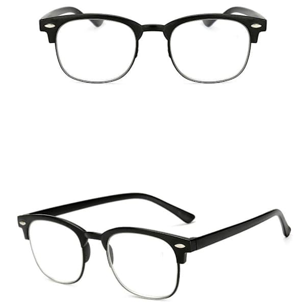 Lesebriller med styrke +1.0-+4.0 Brun 4.0 Brun 4