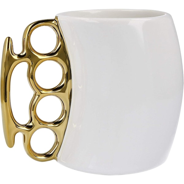Knuckle Duster Mugg, Kaffemugg, Tekanna Keramisk Kopp, Rolig Mugg, Vänner Mugg platinum