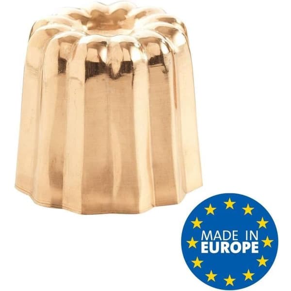 PATISSE Kobber cannelé forme 45 mm x4