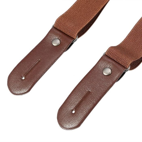 Ebtools Clip-On Hängslen Vuxen Knappspännen Hängslen Justerbara Bälten Byxor Byxor Hängslen Elasticitetsrem