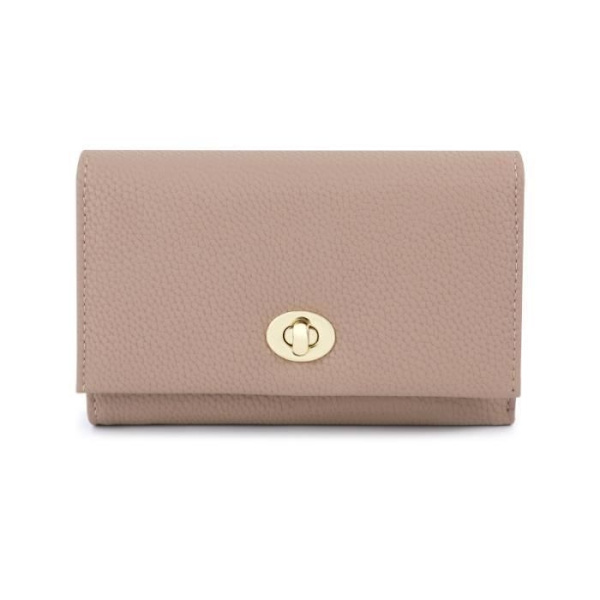 Damplånbok i konstläder 14,5 x 10 x 4 cm Enfärgad - Khaki Khaki