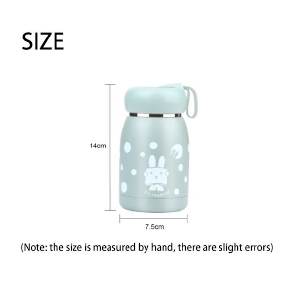 Isolerad vattenflaska - Barn - 320 ml - Rostfritt stål - LED-temperaturdisplay - BPA-fri blue