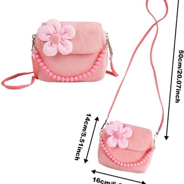Plysch Smyckesväska för Barn - Autrement - Små Flickor - Rosa - Födelsedagspresent