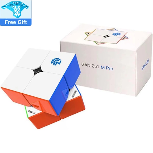 251 Leap Uv 2X2X2 Magnetisk Magisk Kub 2X2 251 M Pro Speed 251 Air Magico Cubo Professionell Pusselkub 251M Leap UV