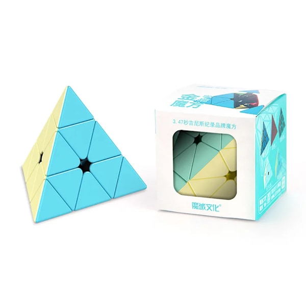 Marcaron Series Magic Cube 2X2 3X3 4X4 5X5 Pyramid Professionell Pedagogisk Cubo Magico Leksak Födelsedag Julklapp Macaron Pyramid