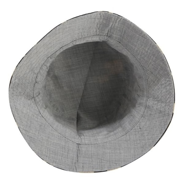 Anti-UV Solhatt För Män Och Kvinnor Bob Hatt - Svart - Storlek 56-58Cm - Bomull - Vikbar Black