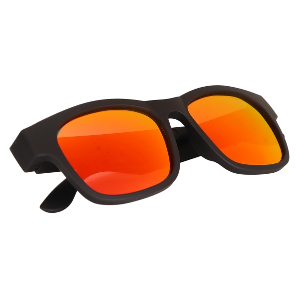 Smarte briller Stereo støyreduserende trådløse Bluetooth-solbriller med hodetelefoner for sykling Løping Kjøring FiskeBlendende gull